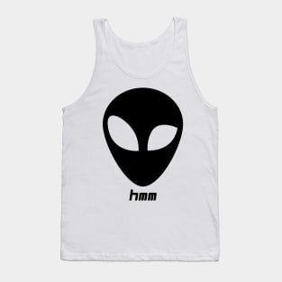 Skeptical Alien Tank Top